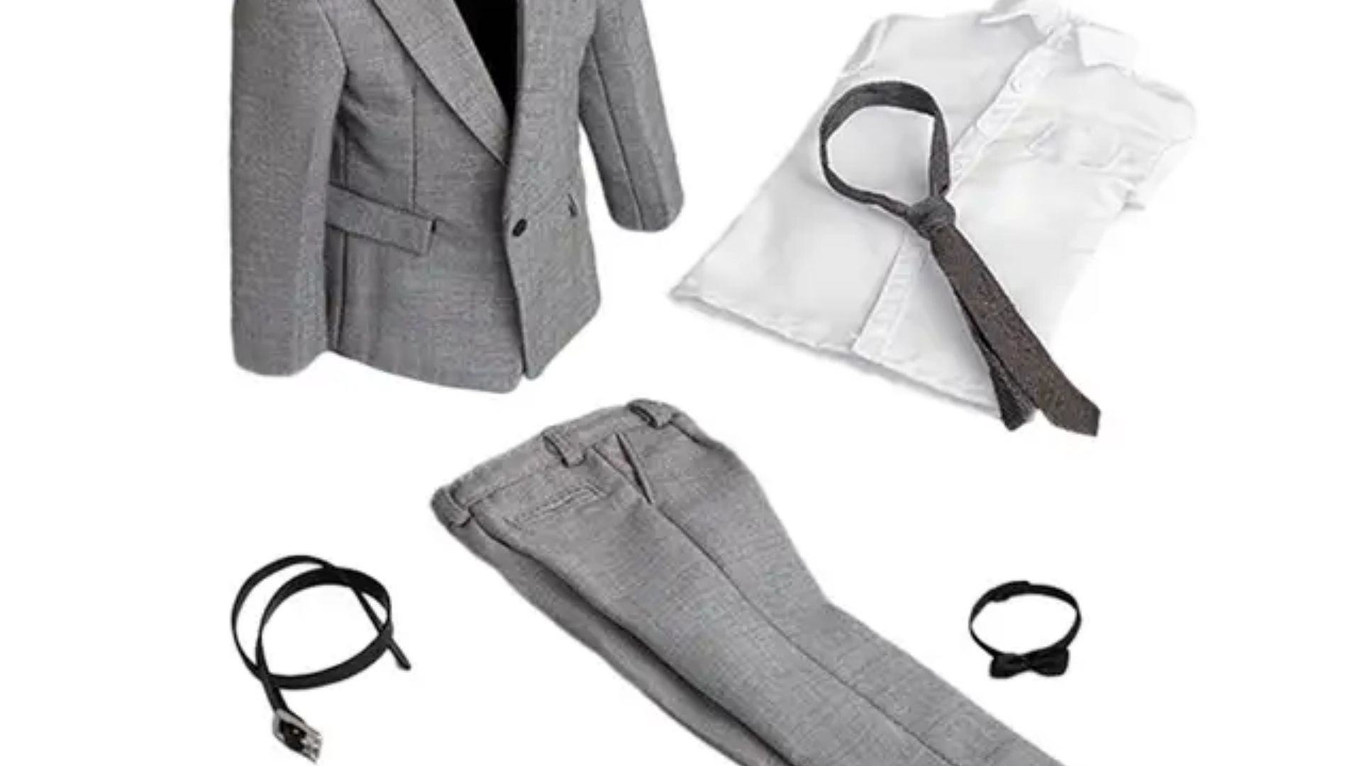 Gri Erkek Takım Elbise 