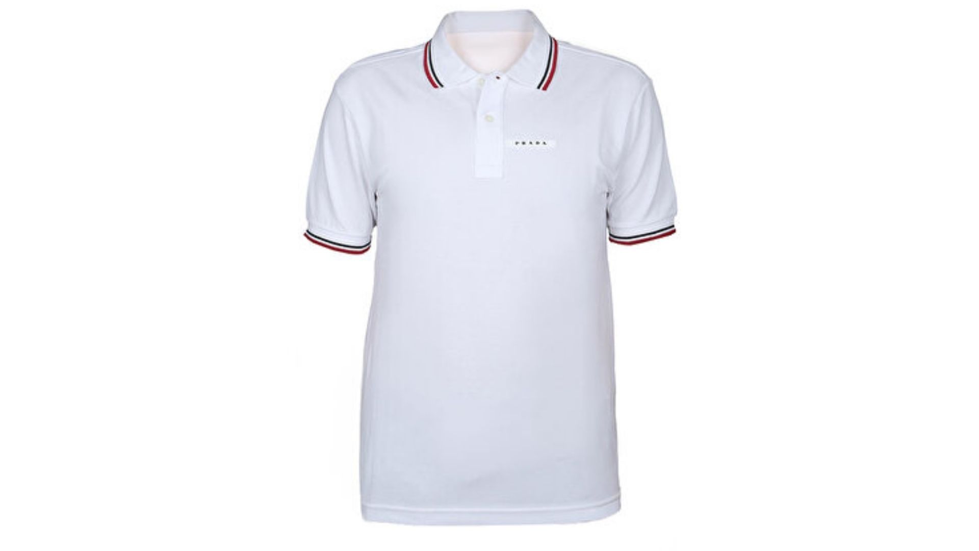 Polo Yaka Tişört Beyaz 